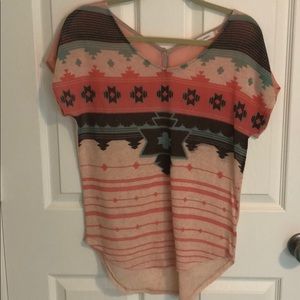 Aztec blouse